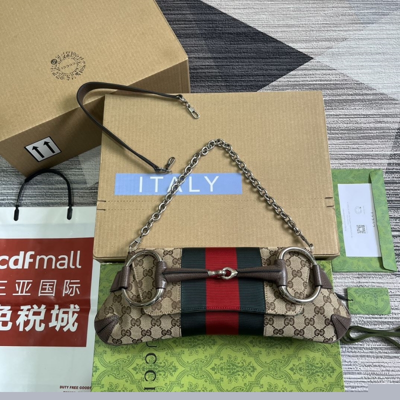G*u*i horsebit bags